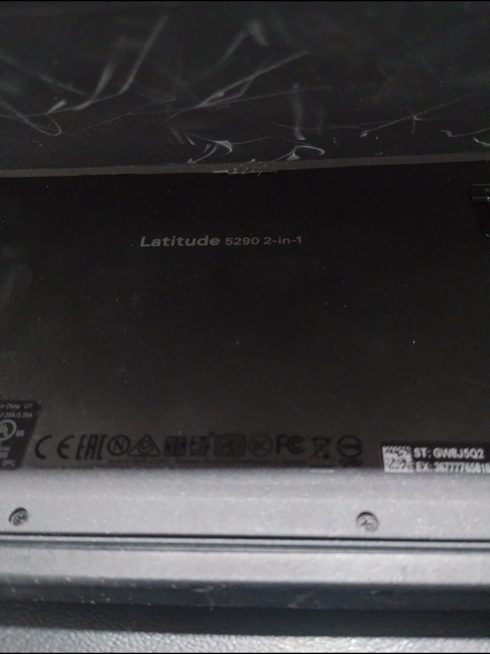 Dell Latitude 5290 2-in-1 Laptop - Black